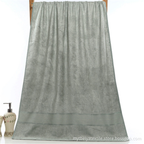 China wholesale 100% bamboo fiber antibacterial bath towel